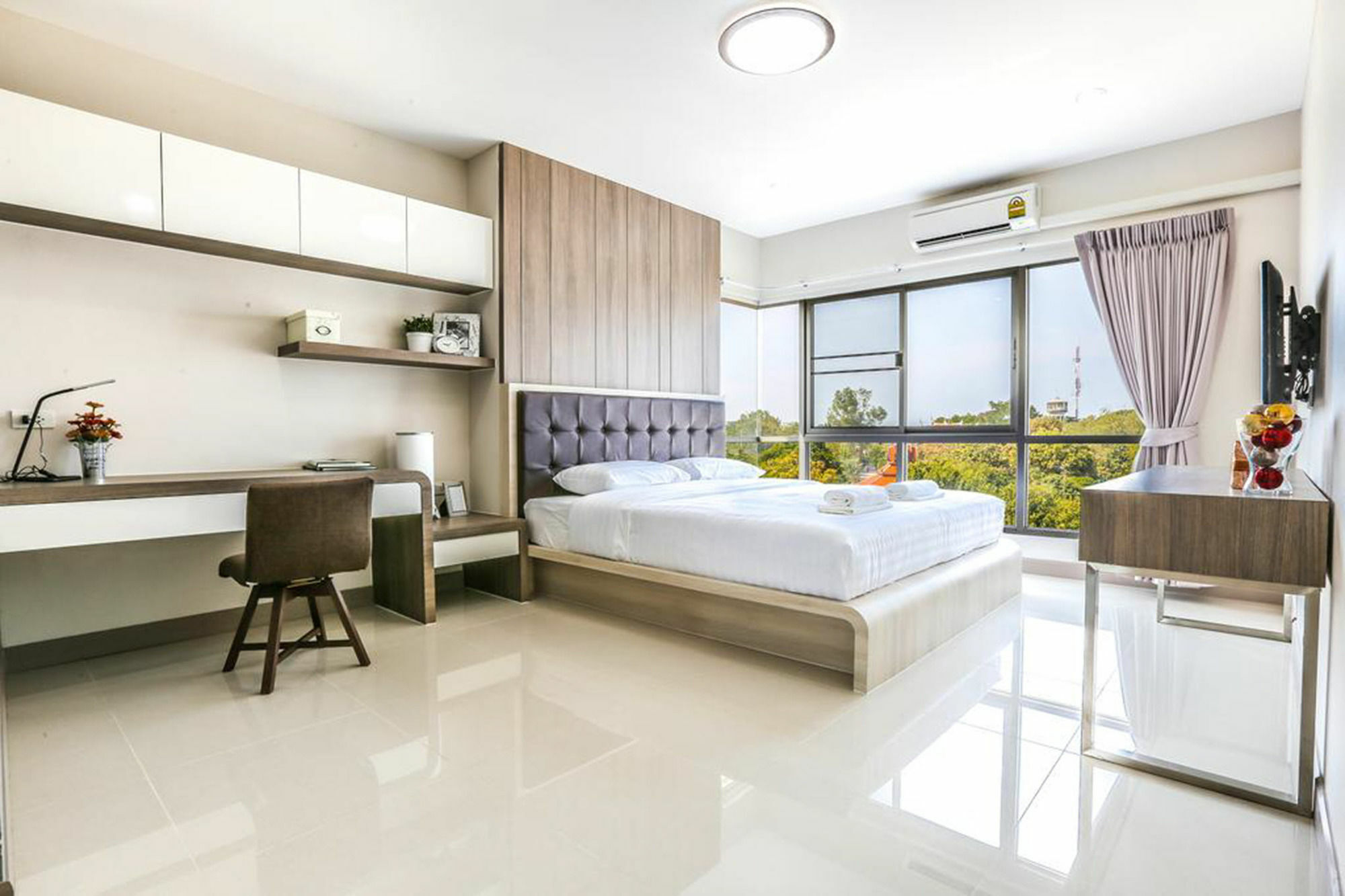 Central Place Serviced Apartment Angsila Chonburi Eksteriør billede